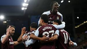 Aston Villa fans creating a vibrant atmosphere at Villa Park ahead of the Liverpool showdown