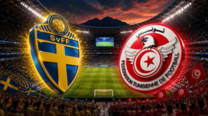 Sweden face Tunisia in FIFA World Cup 2026 Group F. Full match report, goals, lineups, H2H history, and standings.