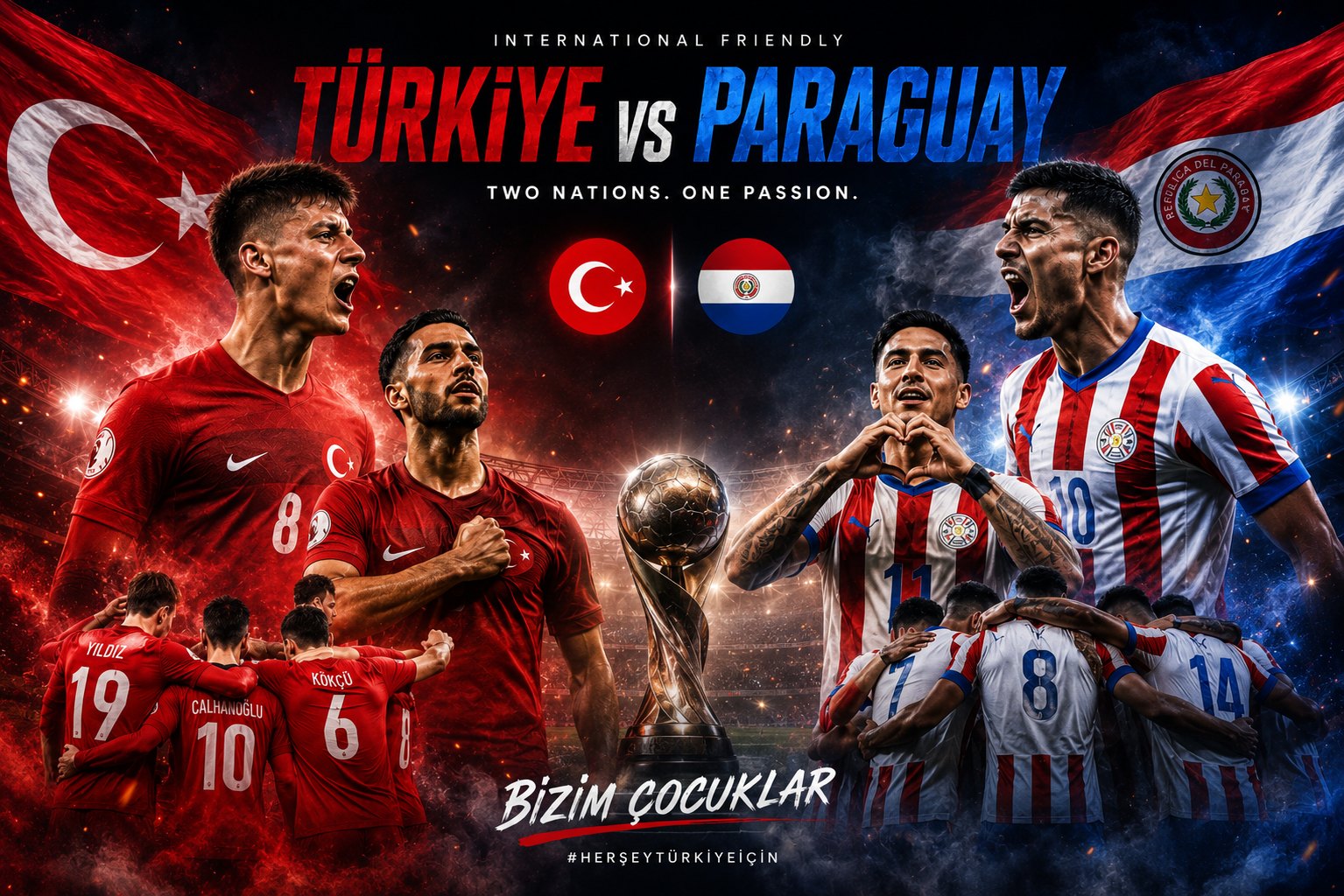 Türkiye vs Paraguay World Cup 2026 Group D showdown at Levi's Stadium